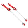 Bolany Bicycle Hub Quick Release Skewer Lever Aluminum Alloy 100mm Rear 135m M Rear PartsRed