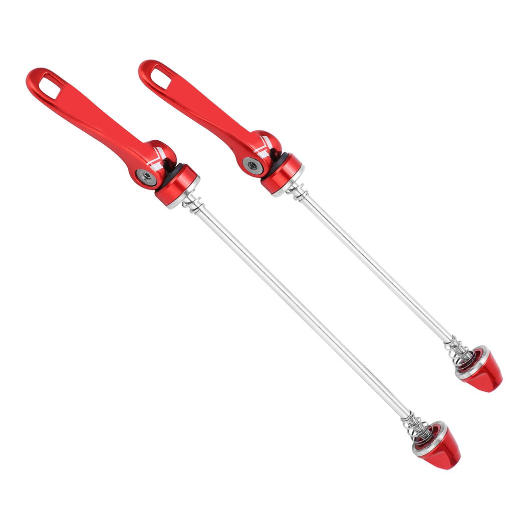 Bolany Bicycle Hub Quick Release Skewer Lever Aluminum Alloy 100mm Rear 135m M Rear PartsRed