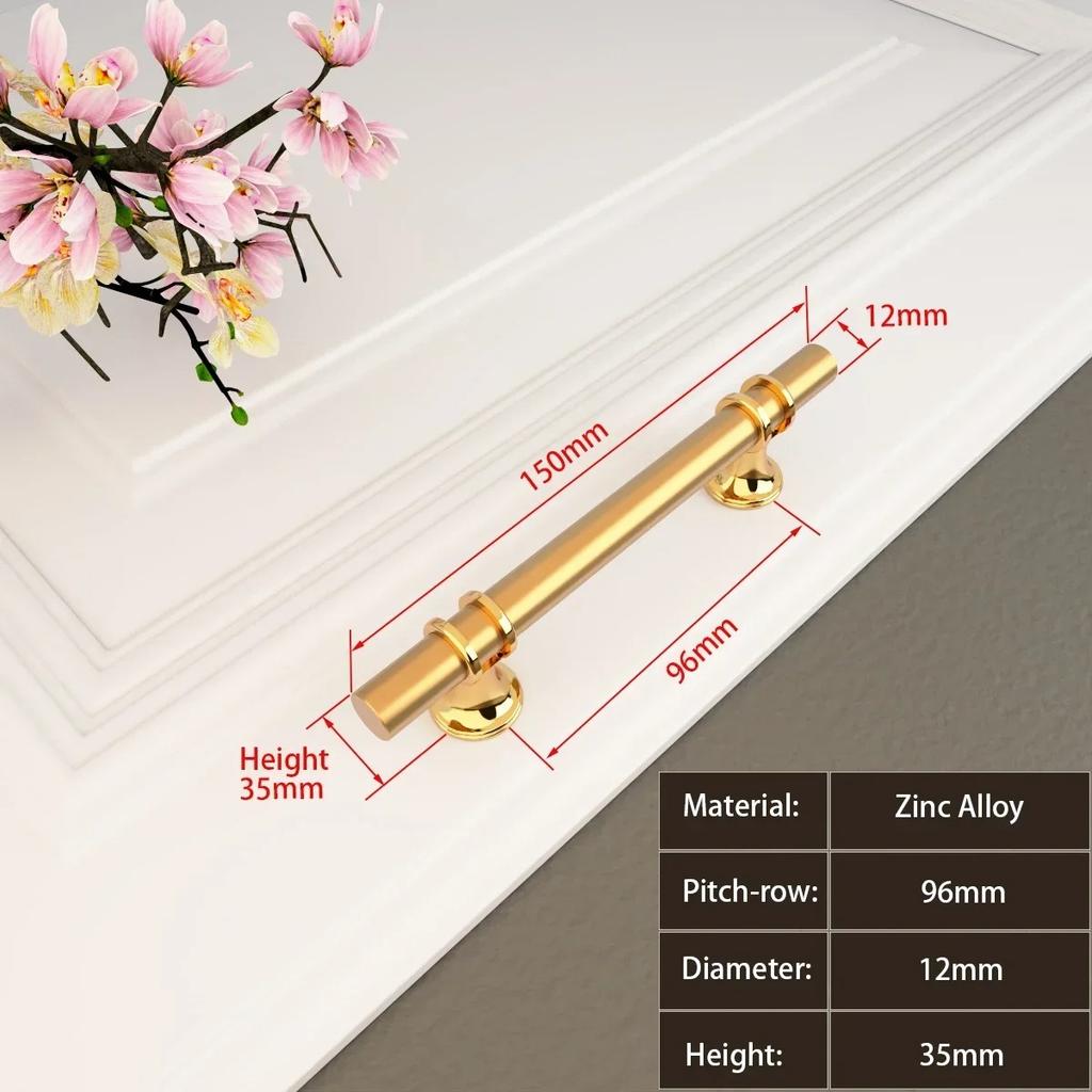 Handles Drawer Cabinet Furniture Kitchen Handles for Cabinet Knob Door Drawer Furniture Kitchen Knob Modern Simple  Silver Black