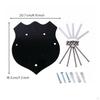 WallMounted cosplay knives Display Rack PegBased HolderShaped Acrylic Holder