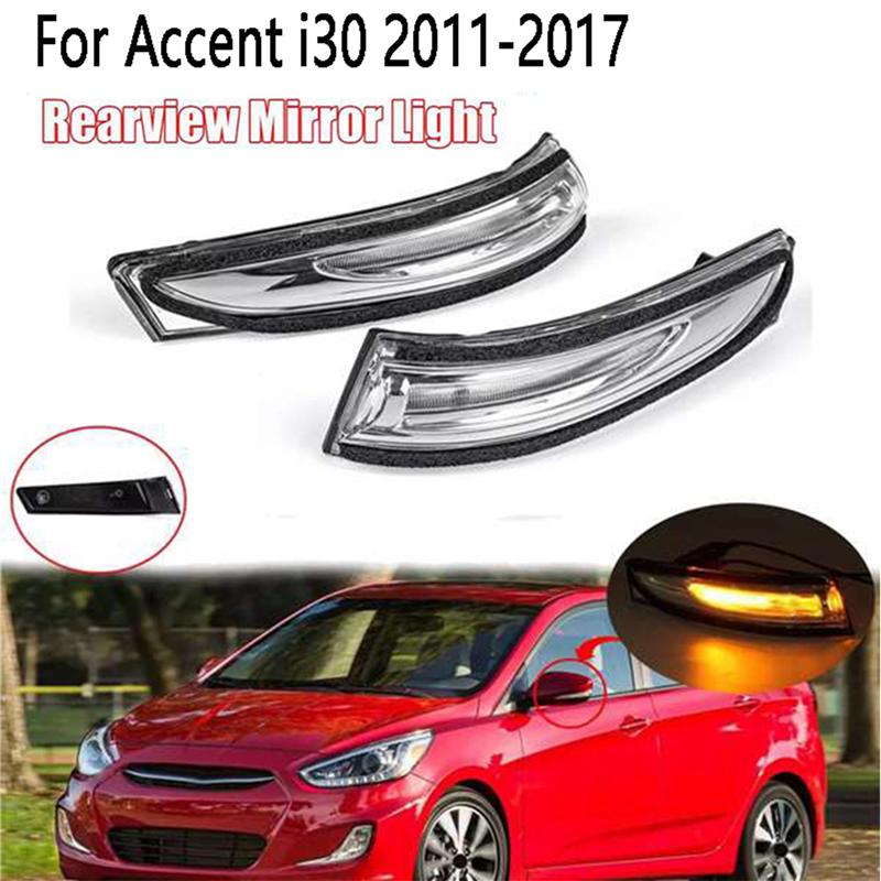 For Hyundai Accent I30 2011-2017 Left Dynamic LED Turn Signal Light Sequential Rearview Mirror Light