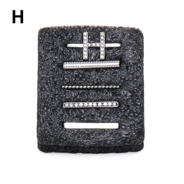 Decorative Ring for Apple Watch Band Charms for Samsung Galaxy Smart Watch Sport Silicone Strap Accessories with Bling Diamond