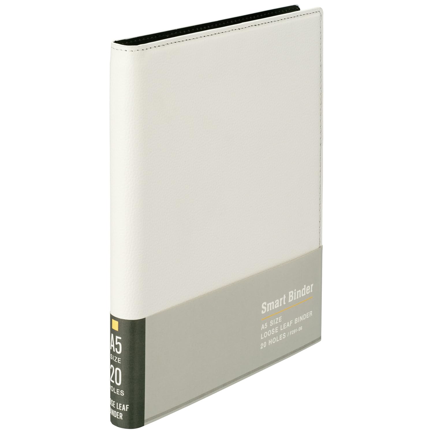 

Maruman Smart Binder, A5, 20-Hole, White, F291-06