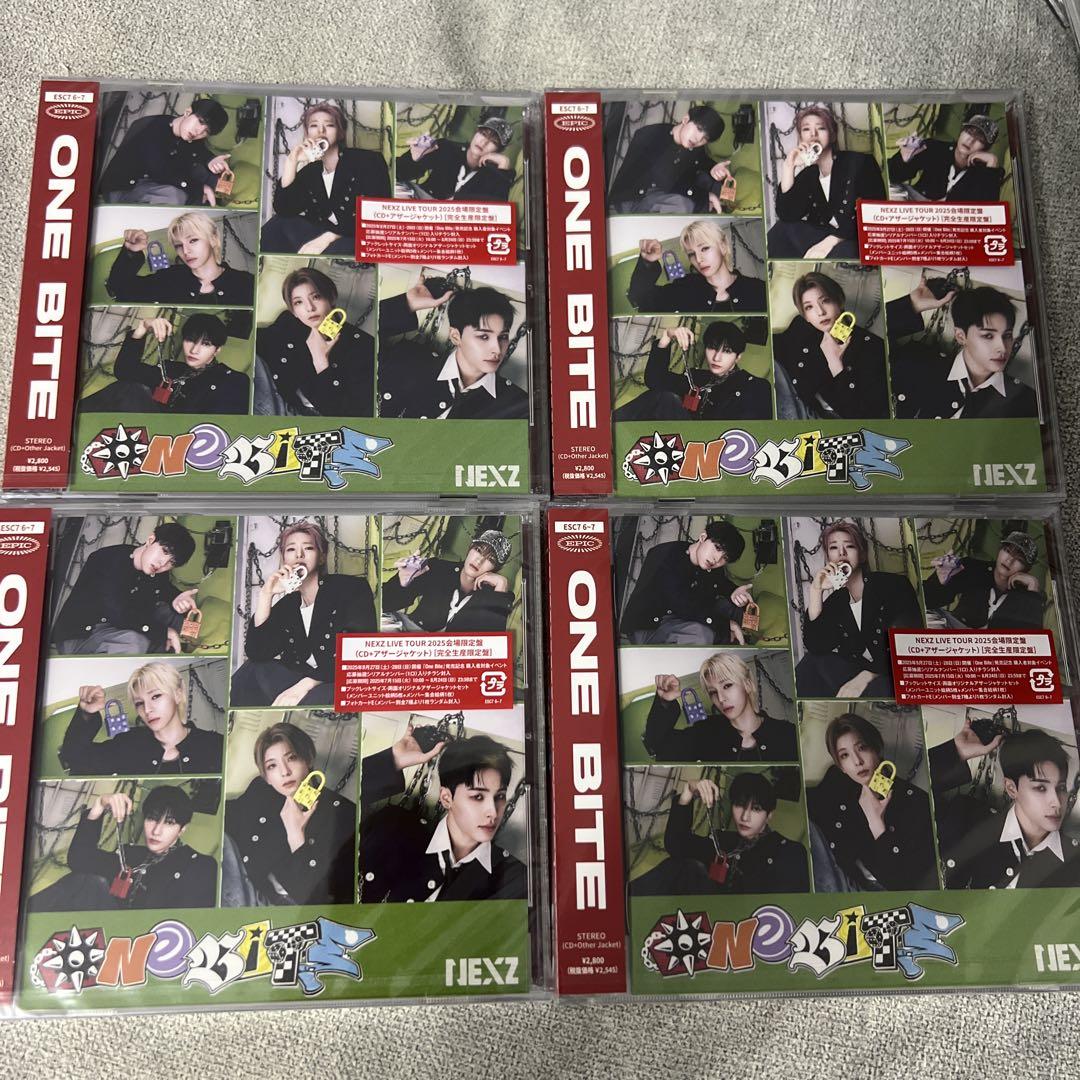 

[USED] NEXZ ONE BITE Live Venue Limited Edition