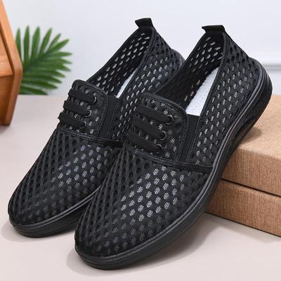 Atmungsaktive, rutschfeste Sommersandalen im Alt-Peking-Stil für die mittlere und ältere Generation