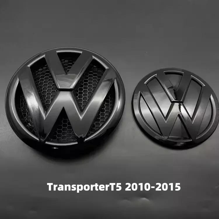 For VW VOLKSWAGEN New For VW T5 T6 Car Hood Front Grill Emblem Tail Trunk Logo Cover Decoration For Volkswagen Transporter T5 T6