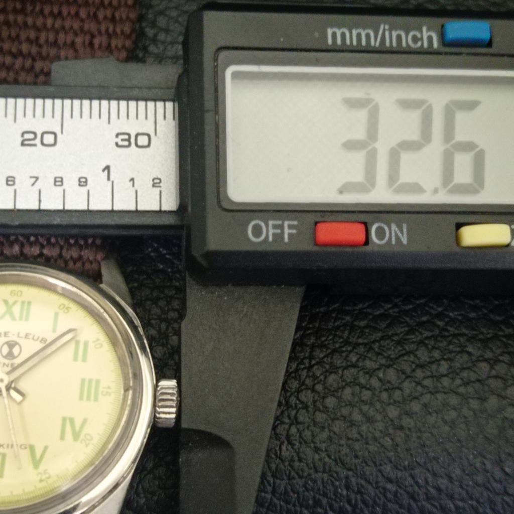 VINTAGE FAVRE LEUBA SEA KING HAND-WINDING SWISS MENS CREAM DIAL WATCH A703806-1 R213f-a703806