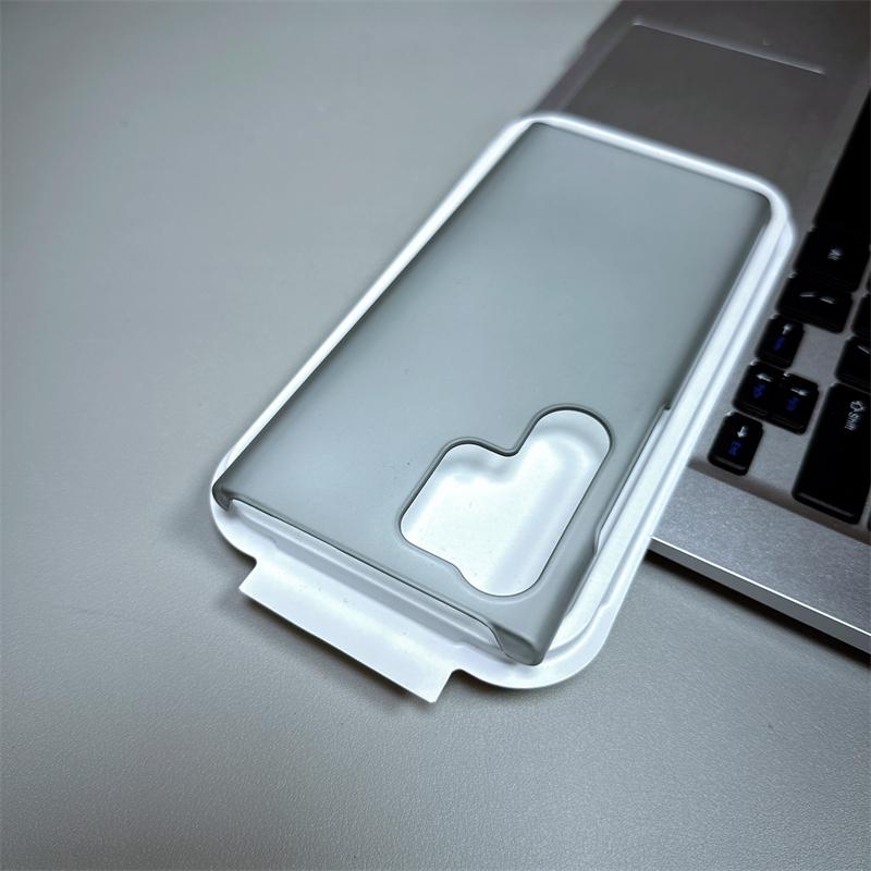 Ultra Thin Translucent Solid Color Frameless Sandstone Hard Case For Samsung Galaxy S25 S24 S23 Ultra Plus Matte PC Slim Cover