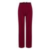 Sportswear Casual Comfort Knit Straight Leg Pants Women Power Berry HY2116
