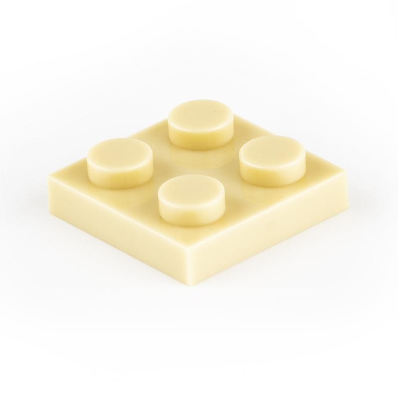 80 ks/sada moc stavební bloky deska tenké figurky cihly 2x2 tečky vzdělávací kreativní velikost kompatibilní s 3022 klasická dětská hračka