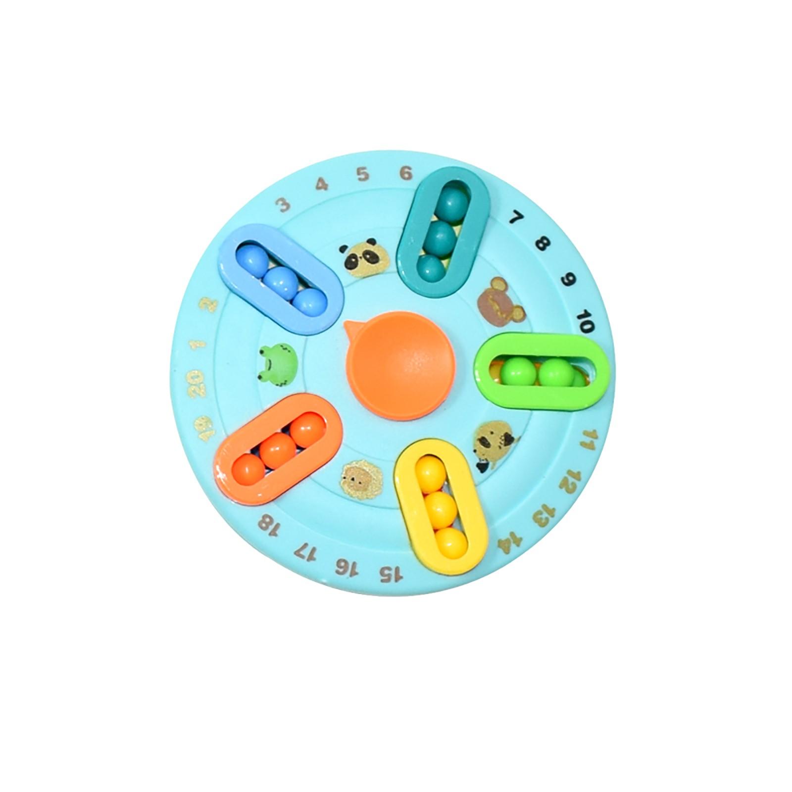 

Вращающиеся волшебные бобы для снятия стресса, развивающие интеллект игрушки синий