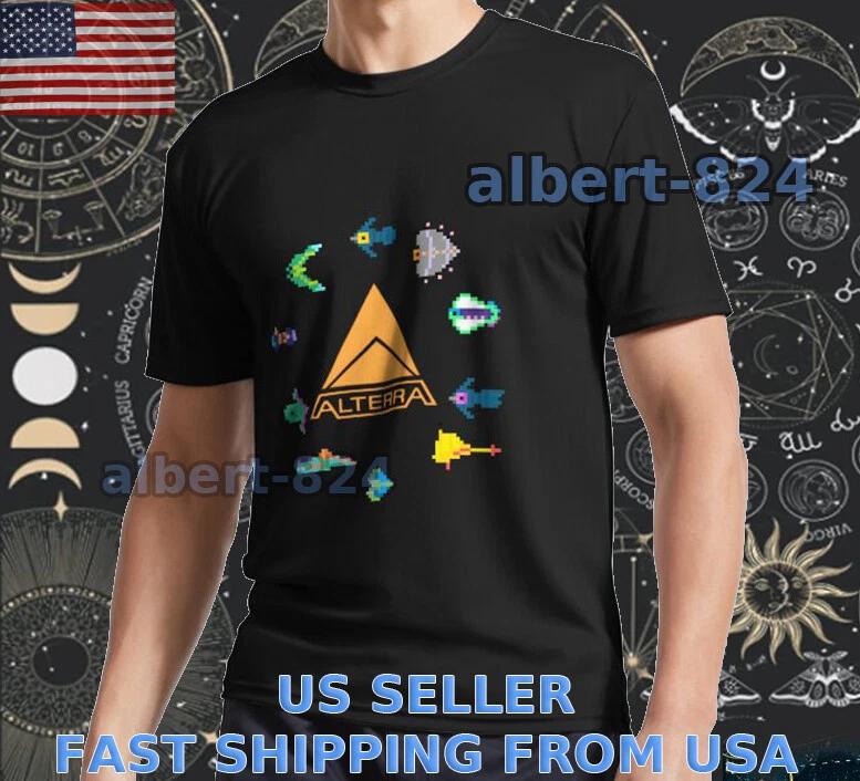 

NEW SHIRT SUBNAUTICA ALTERRA PIXEL ART LOGO T shirt FUNNY AMERICAN SIZE S TO 5XL 2XL