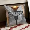 Classic Film TTop GunS Cushion Cover Reversible Soft Durable Pillow Cover Home  Car MultiScene Use for Daily Comfort
