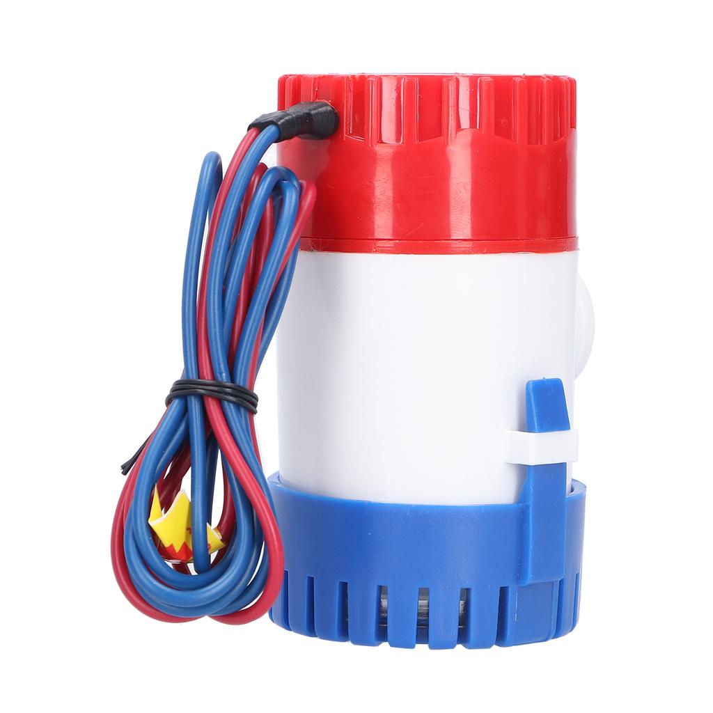 Pompe de Cale Semi-Automatique Petite Pompe Électrique Submersible pour Vidange Fournir Puissance 12VCelsius24V 350Celsius500Celsius750Celsius1100GPH(24V 500