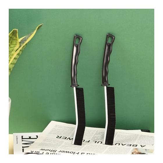 Gap Cleaning Tool, 5 Pieces Bathroom Cleaning Goods, Long Handle Multifunctional Gap Brush for Stove Ventilation, Bathtub, Window, Refrigerator