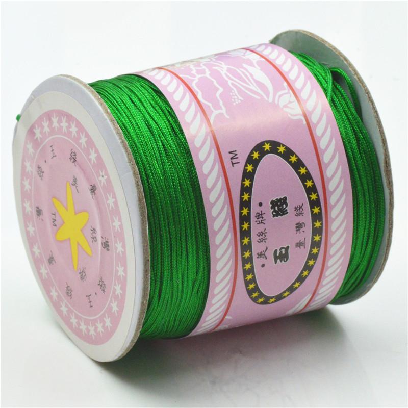 

Hot Sale Taiwan Line Liz, Meiz Brand No. 72 Jade Line Diy Jewelry Material Accessories, Chinese Knot Wire Max Brand Line 72 зелёный