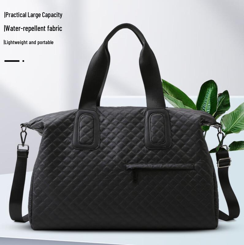 KANDEXS Women s Quilted Travel & Gym Bag