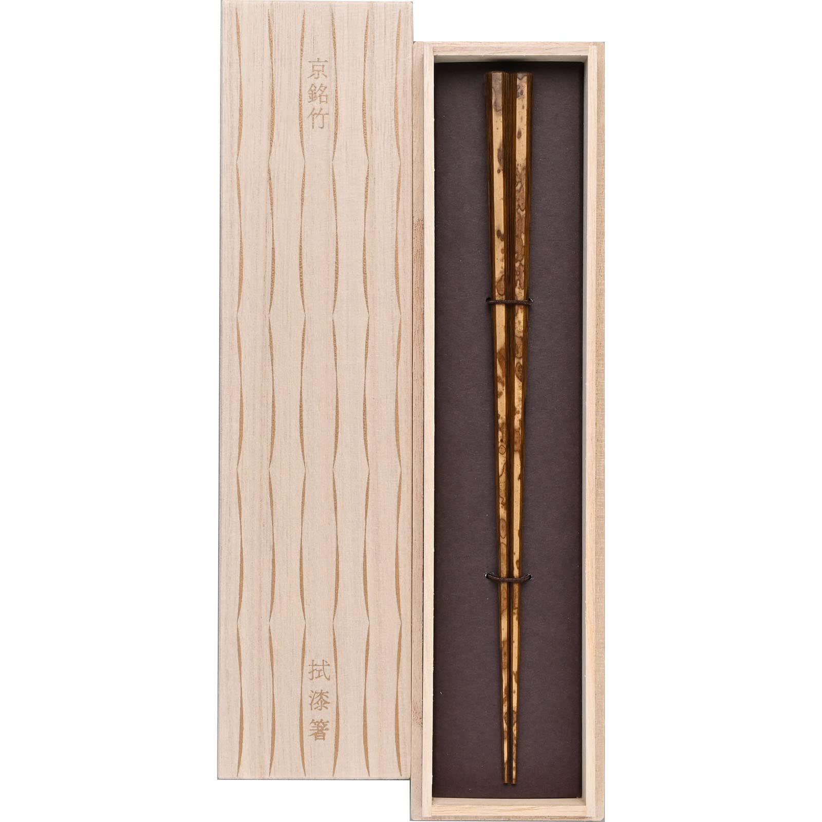 

Палочки для еды Hashikura Matsukan Kyoto Shimizu Meitake из натурального бамбука высокого качества, 24 см, восьмиугольные, с лаковым рисунком, черного цвета, сделаны в Японии G-90558