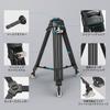 SmallRig 4167 Carbon Fiber Video Tripod Load Large Telescopic Camera Flat Video Compatible with Pro Fluid Video Heads 3-Section [25kg Capacity,