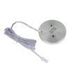 SinLoon LED Cabinet Disc Lighting 12V Linkable LED Disc Recessed or Surface Suitable for Under Decoration 4 Pack Round Fixture, Lamp, Installation,