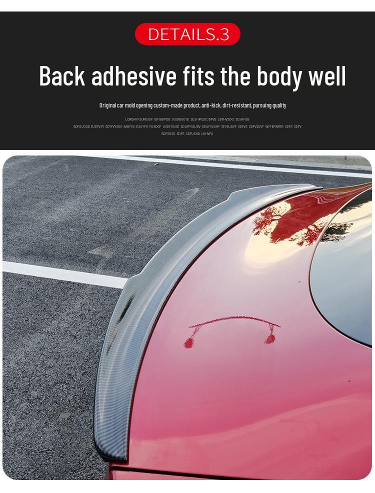 Designed for 2020 XPeng P7: Front Lip, Splitter, Rear Wing, Corner Protectors, Sport Kit, Spoiler, Body Kit.