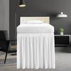 Ruffled Bed Skirt Solid Color Wear Resistant Washable Non-Fading Extra Long College