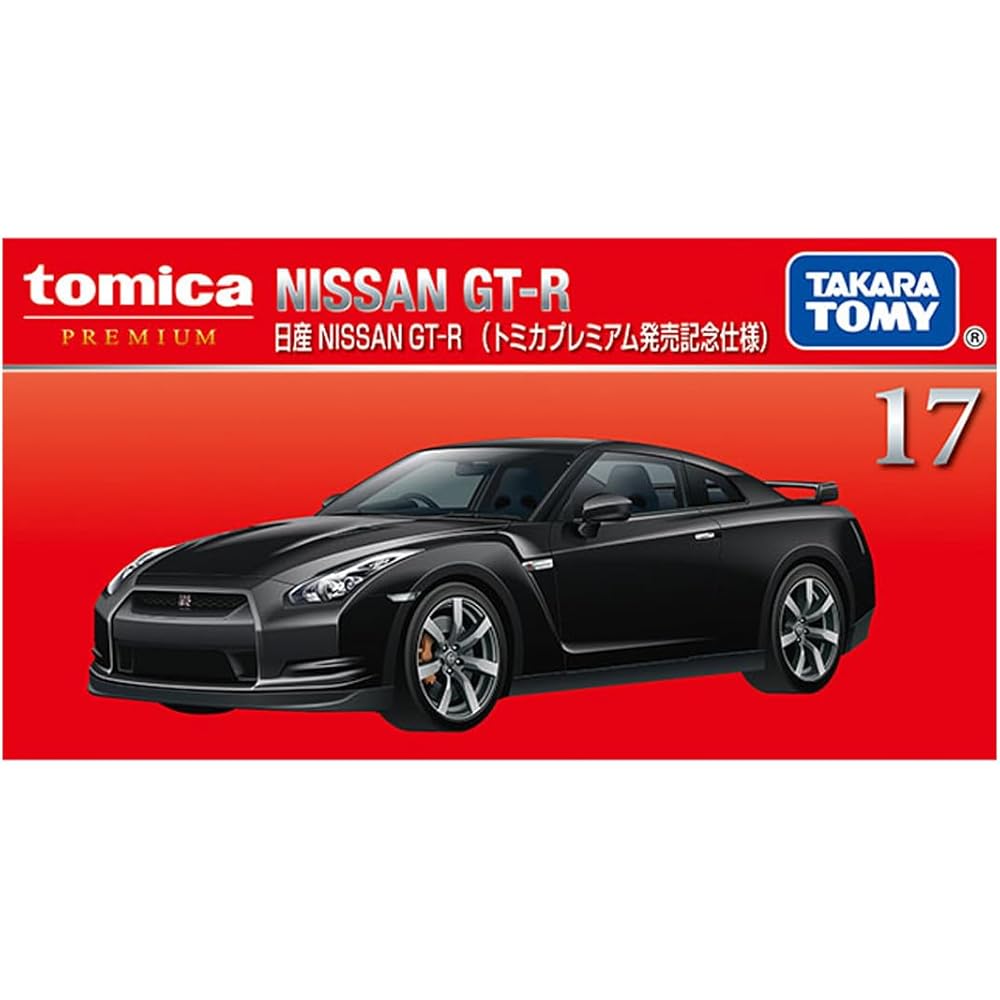 Takara Tomy Tomica Premium 17 Nissan GT-R Diecast Toy Car for Ages 6 and Up