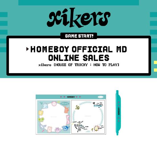 

xikers HOMEBOY POP-UP CAFE Блокнот + ручка