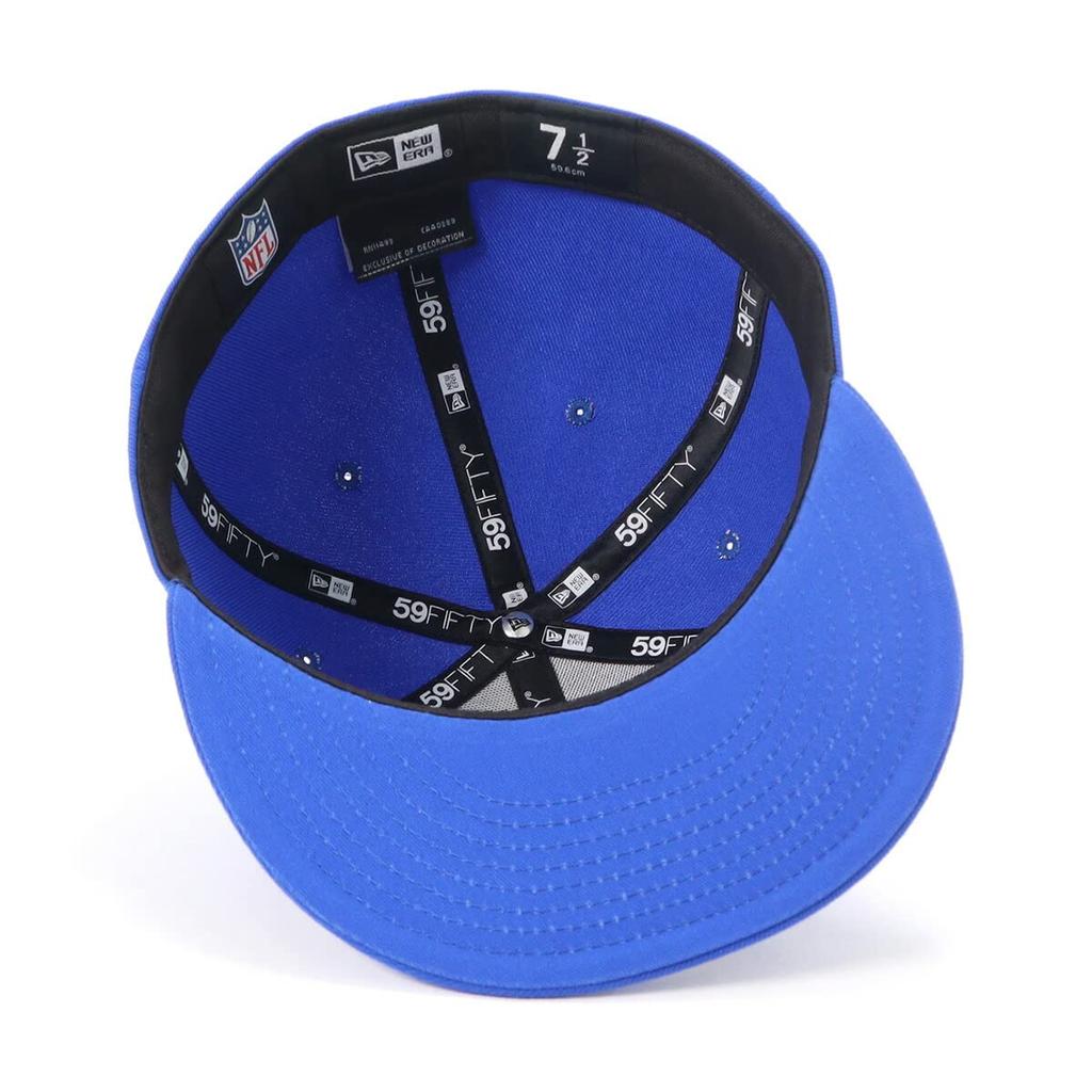 New Era NFL 59FIFTY Los Angeles Oceanside Size Cap, Rams, Blue, 58.7cm