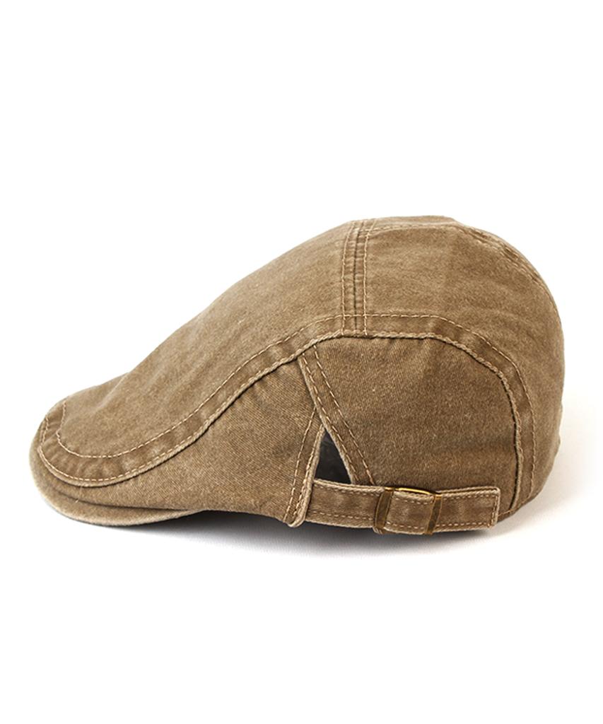 Soft Washing Beige Hunting Cap