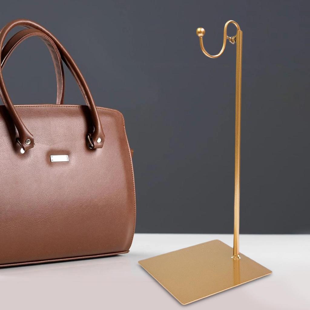 Adjustable Handbag Display Rack, Single Hook Desktop Purse Holder