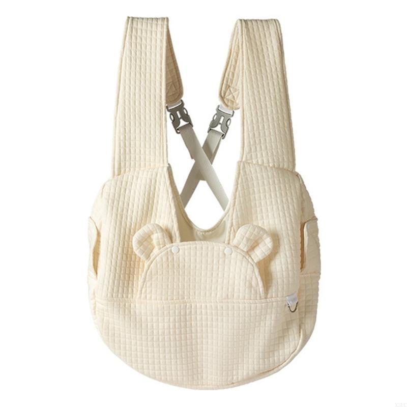 

Pet Handbag Cats Carriers Bag Soft Big Capacity with Safety Strap Breathable Pet Carriers Sightseeing Bag X3UC