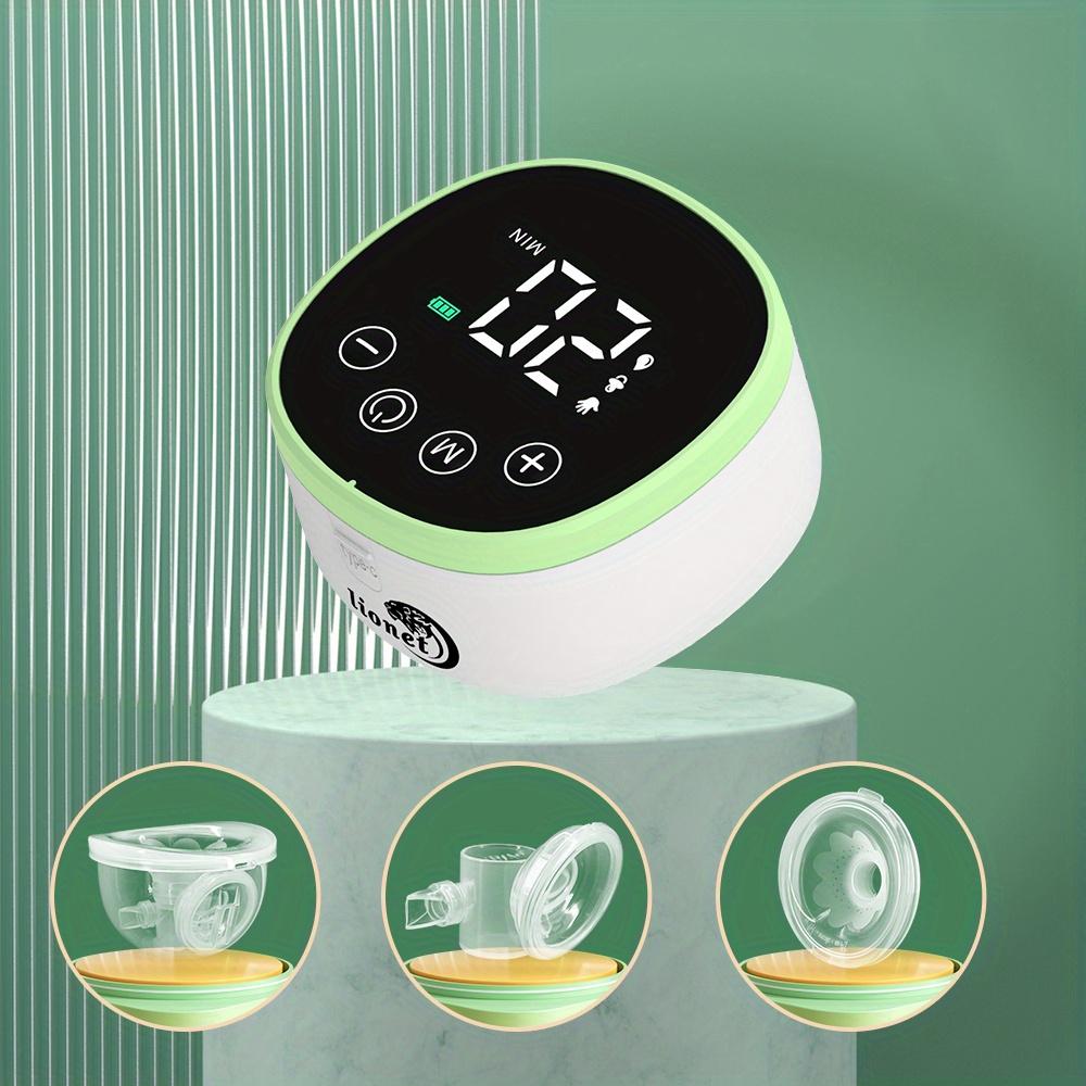 Wearable Portable Hands Free Breast Extractor LED Display 3 Modes-9 Levels Low Noise Breast Milk Collector Easy To Operate