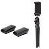 MCL-02 Wireless Lavalier Microphone Omnidirectional Recording Microphone for Smart Phones Cameras