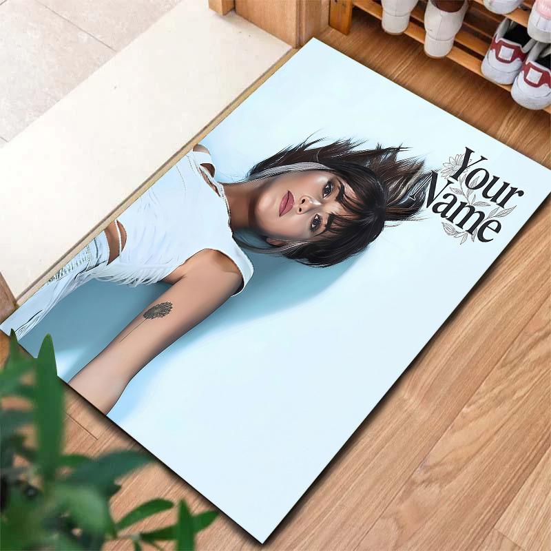 Aitana Custom Name Carpet Rug For Living Room Bedroom Home Sofa Decoration,Kids Play Non-slip Floor Mat
