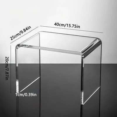 Nordic Light Luxury Acrylic Sofa Side Small Table Simple Living Room Tea Table Bedroom Transparent Corner Tables Mesa De Centro