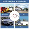 Car Winch Rope Stainless Steel Towing Wire Safety Trailer Winch Wire For Travel Car Sedan Taxi Cargo RV Motorcycle Marine