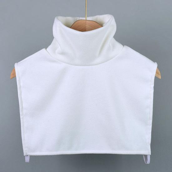 Fake Collar Pull-Over False Collar High-Neck Design Double-Sided Velvet Cold-Proof Neck Protector Autumn Winter Decoration