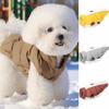 Winter Dog Clothes, Thick Warm Cotton Padded Pet Bread Suit, Korean Small Dog Vest, Puppy Cold Weather Outfit