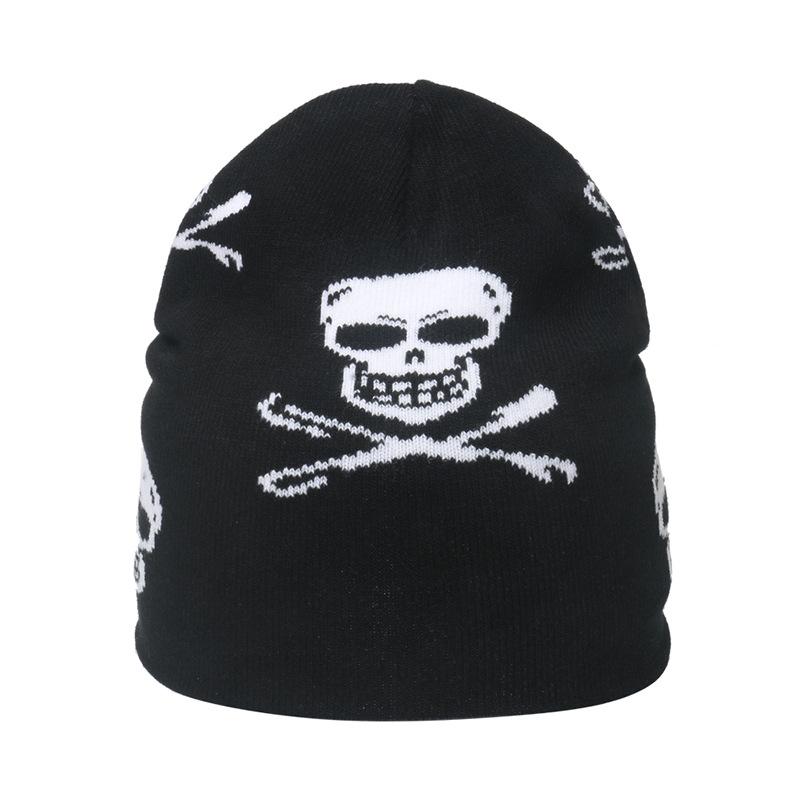 Ebay autumn and winter new knitted hat dinosaur jacquard knitted wool hat Beanie