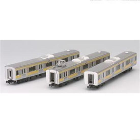 TOMIX N Gauge JR 209-500 Series Commuter Train (Sobu Line) 3-car Add-on Set 92298