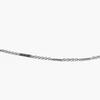 Jbans Classic Flat Bar Slim Chain Necklace (C2503-An919_Sv)