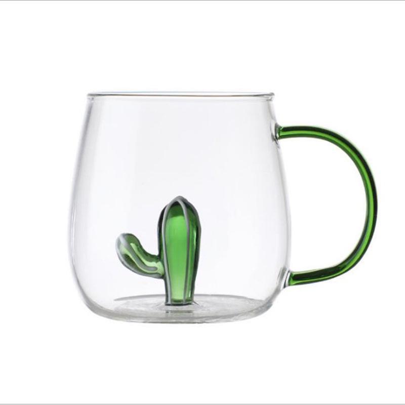 Heat-Resistant Borosilicate Glass Cartoon Animal Cup - Perfect for Juice, Household Use, or Holiday Gifts