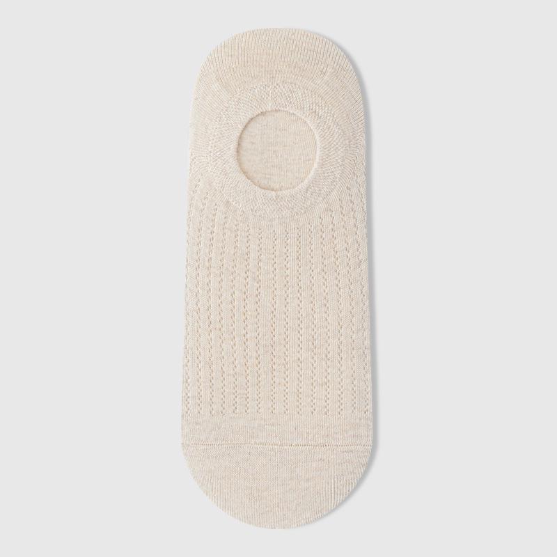 Women s Thin Cotton No-Show Socks - Anti-Slip, Breathable, Sweat-Absorbing, Low-Cut. One Size