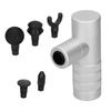 Mini Fascia Massager Aluminum Alloy Electric Vibration MultiGear USB Charging MultiFunction Massage