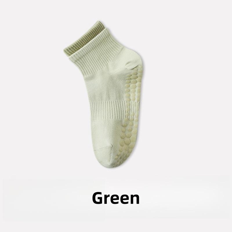 Yoga Socks Children's Mid Tube Socks Professional Anti Slip Running Socks for Spring Summer and Autumn Indoor Fitness Floor Socks