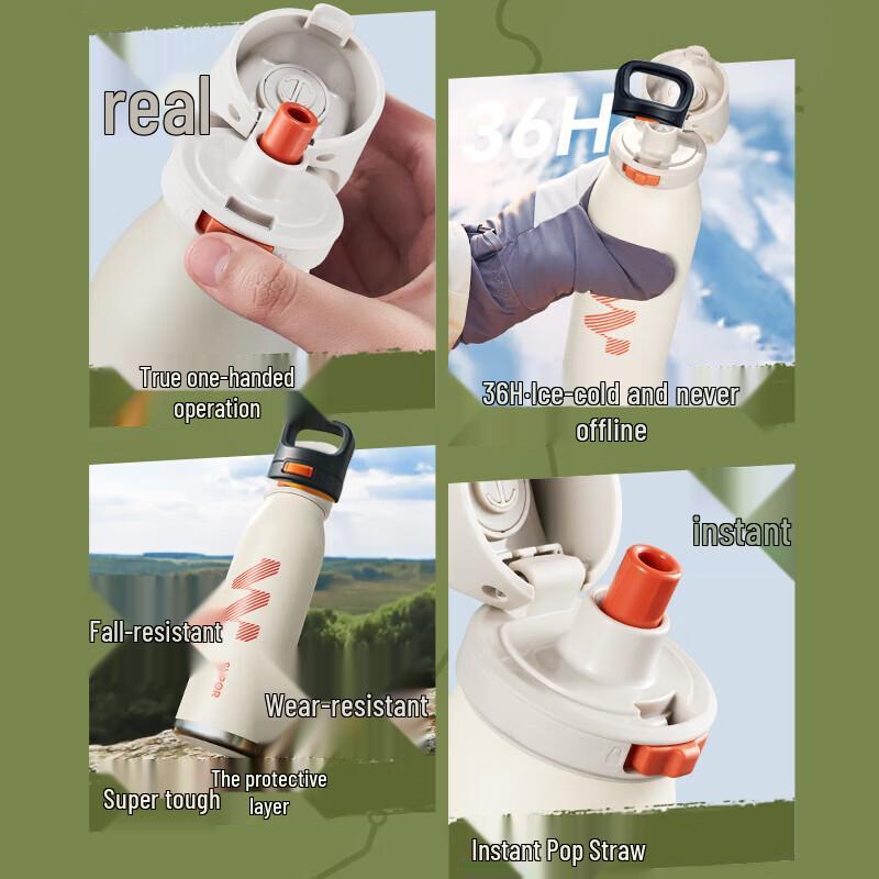 

Термобутылка для спорта Supor из нержавеющей стали