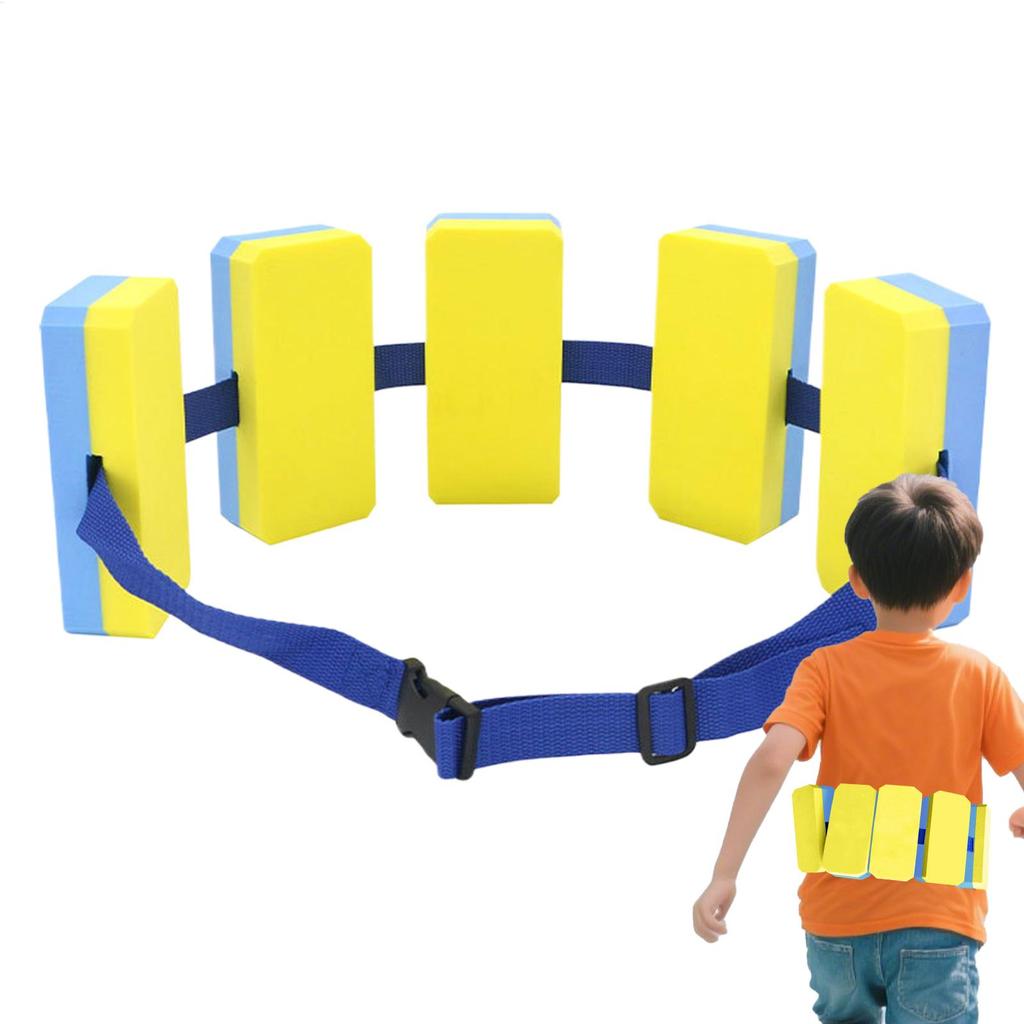 Kids Swimming Belt Children Swim Training Belt Adjustable Strap Equipment Exerciser Aid Flotation Belt Swim Trainer for Children
