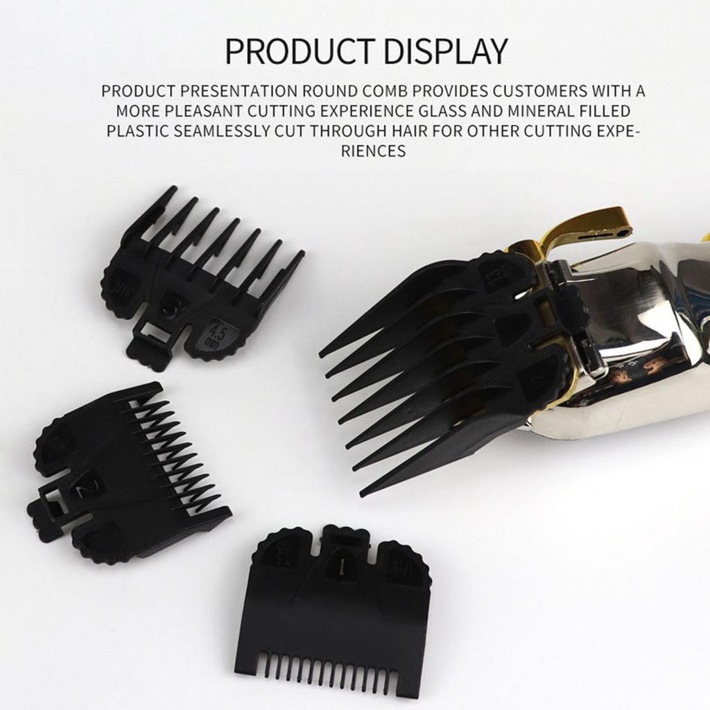 8 Sizes Professional Cutting Guide Comb Set Limit Comb Set Replacement for Wahl Electric Hair Trimmer Shaver