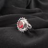 Pink Rubellite Gemstone Jewelry, 925 Sterling Silver Ring, Handmade Charming Ring, Bohemian Rubellite Earring For Grandma Gift